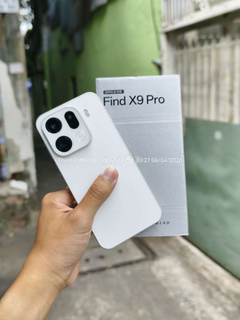 Oppo Find X9 Pro Trắng 16/512 fullbox nội địa. Mua bán Điện thoại tại Quận Gò Vấp Tp Hồ Chí Minh được đăng bởi Thanh Tri hình 1