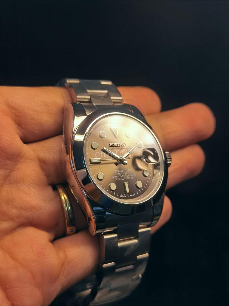 Đồng hồ Seiko, size 39mm, automatic