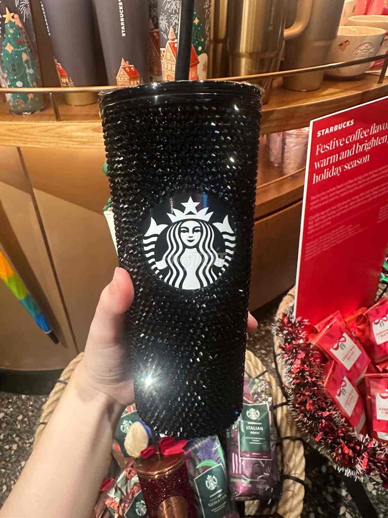 Ly giữ nhiệt Starbucks Đen Mới 100%. Mua bán Dụng cụ nhà bếp tại Quận 3 Tp Hồ Chí Minh được đăng bởi bé Oil hình 1