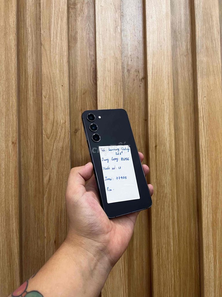 Samsung S23 Plus 256GB Đen. Mua bán Điện thoại tại Quận Đống Đa Hà Nội được đăng bởi  HT Mobie Trả góp nợ xáu bao duyệt hình 1