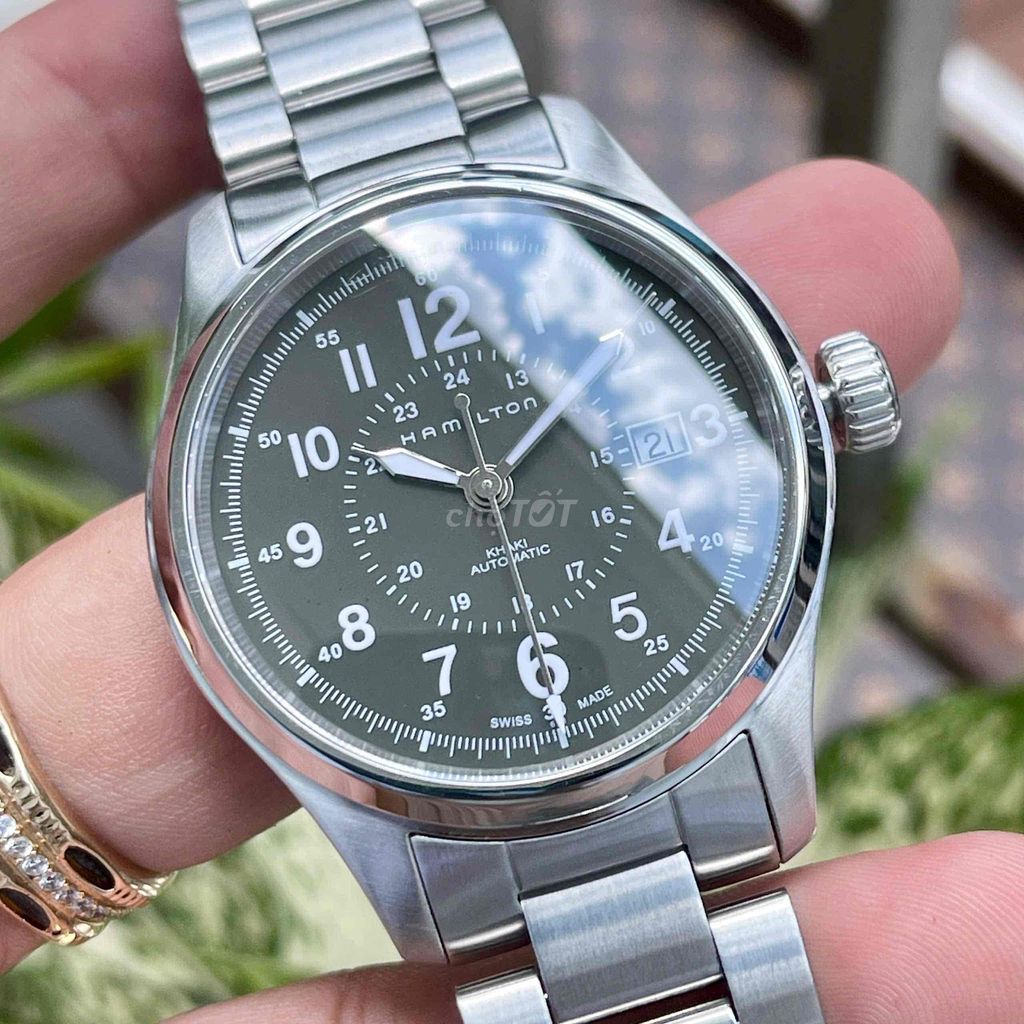 Hamilton Khaki lên tay cực đẹp