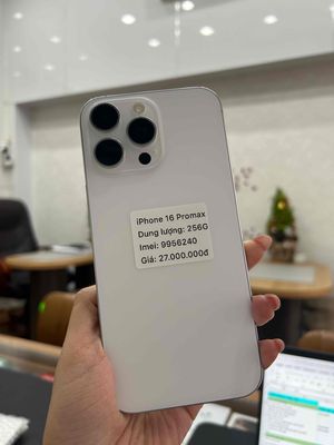 iPhone 16 Pro Max đẹp keng, FULL ZIN. Mua bán Điện thoại tại Thành phố Buôn Ma Thuột Đắk Lắk được đăng bởi Nguyễn Hoàng