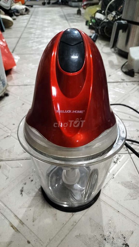 Máy xay đa năng KHALUCK.HOME Đỏ. Mua bán Bếp, lò, đồ điện nhà bếp tại Thành phố Biên Hòa Đồng Nai được đăng bởi Anh Phúc hình 1