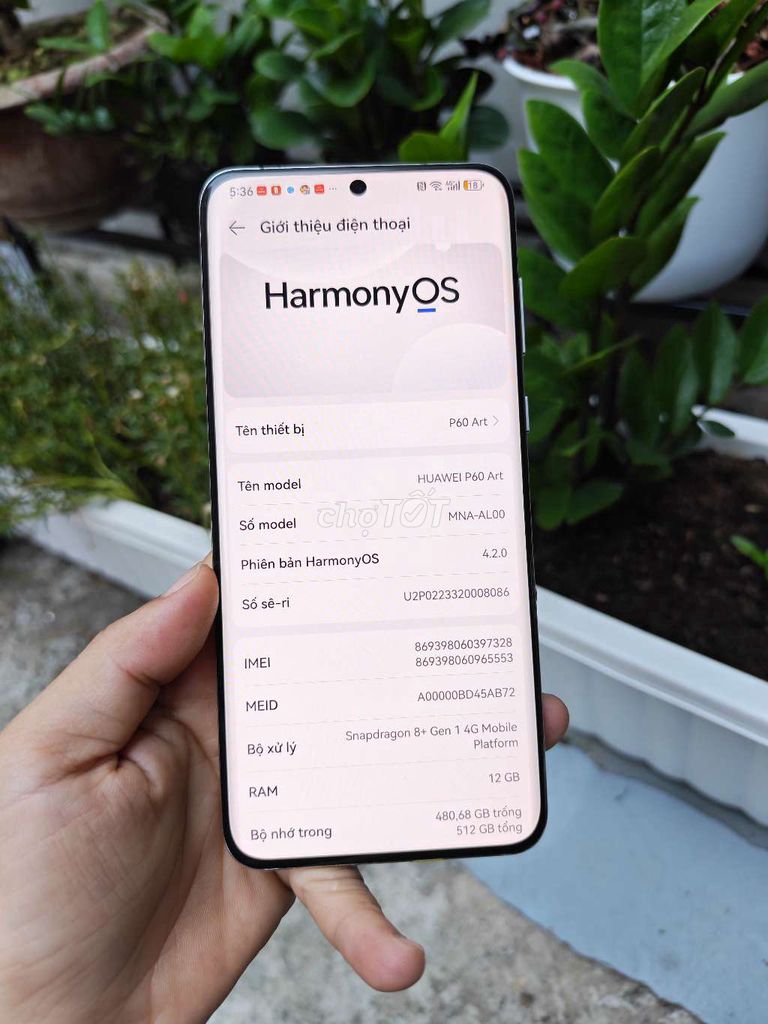 Huawei P60 Art 12/512GB Pin 96. Mua bán Điện thoại tại Quận Gò Vấp Tp Hồ Chí Minh được đăng bởi Nhi hình 1