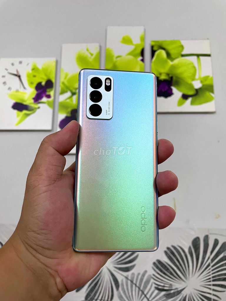 Oppo Reno 6 Pro 5G Xanh 12/256GB Zin full đẹp. Mua bán Điện thoại tại Thành phố Thủ Dầu Một Bình Dương được đăng bởi Đăng Store hình 1