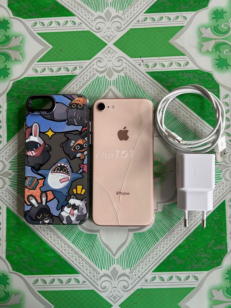 Apple iPhone 8 Vàng hồng 64G. Mua bán Điện thoại tại Huyện Chợ Mới An Giang được đăng bởi Bán Cho Vui hình 1