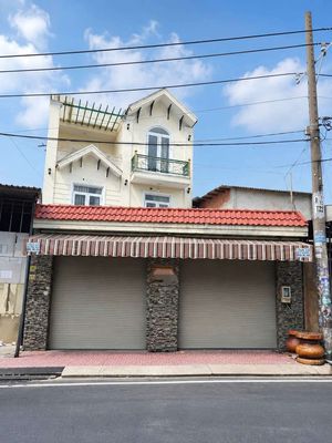 Townhouse 176 m² · 5 bed · Nhà Mặt Tiền 2 lầu gần Ba Bàu,Tô Ký, Trung Chánh Hóc Môn cho thuê 