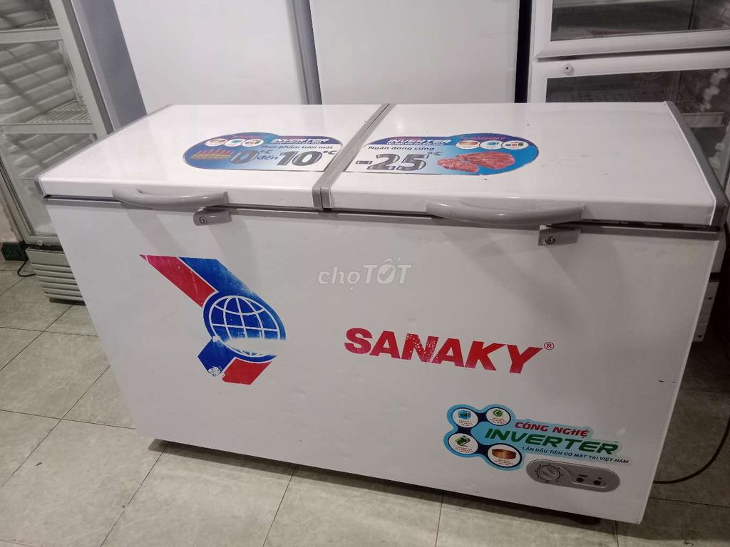 Tủ đông mát 400 lít Sanaky