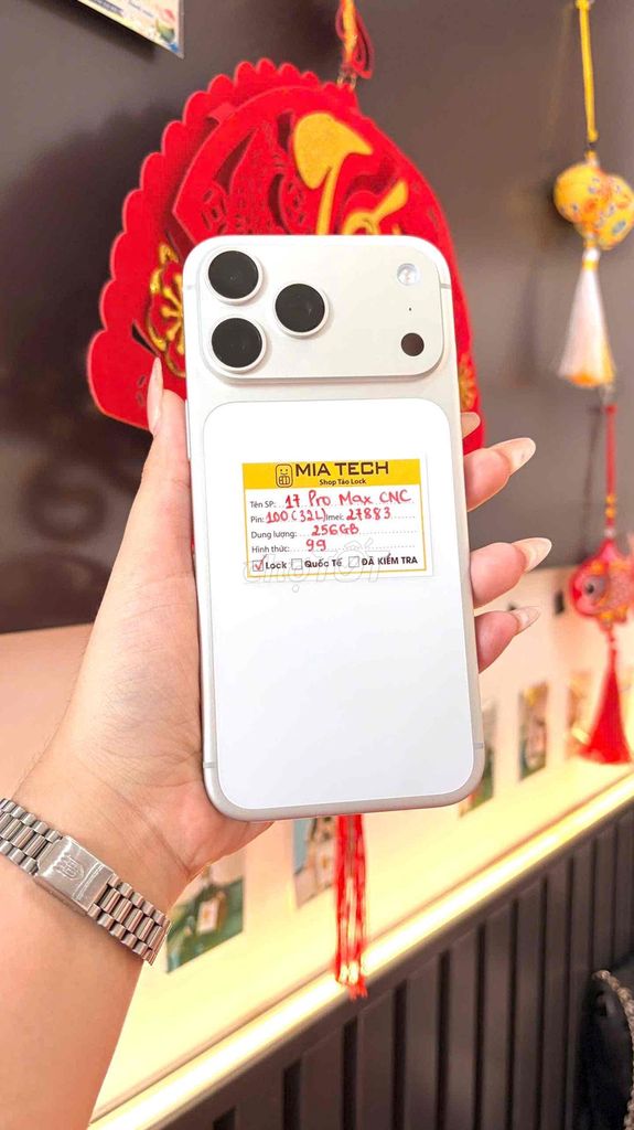Apple iPhone 17 Pro Max 256GB 2 SIM vật lý 99%. Mua bán Điện thoại tại Quận Ba Đình Hà Nội được đăng bởi Huy Trần hình 1