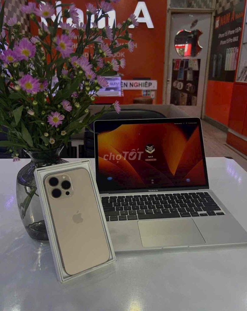 iphone 16pro 256gb vàng qtế mỹ pin99 zin áp suất. Mua bán Điện thoại tại Quận 3 Tp Hồ Chí Minh được đăng bởi Nam Á Mobile hình 1