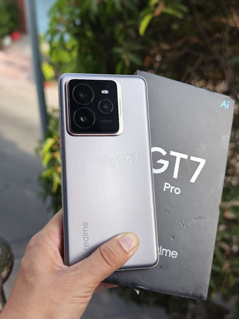Realme GT7 Pro 12/256GB Xám Fullbox. Mua bán Điện thoại tại Quận 6 Tp Hồ Chí Minh được đăng bởi Điện thoại chất mỗi ngày hình 1