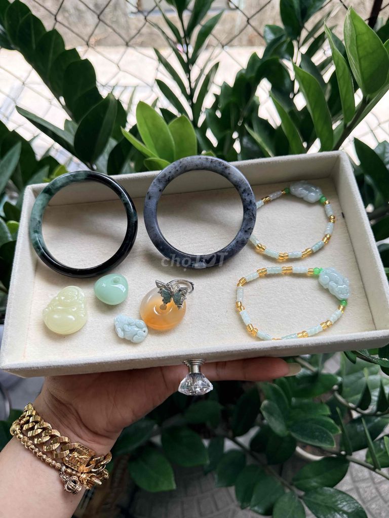 Combo Vòng tay cẩm thạch. Mua bán Phụ kiện thời trang khác tại Quận Sơn Trà Đà Nẵng được đăng bởi Mr Bin Jewelry hình 1