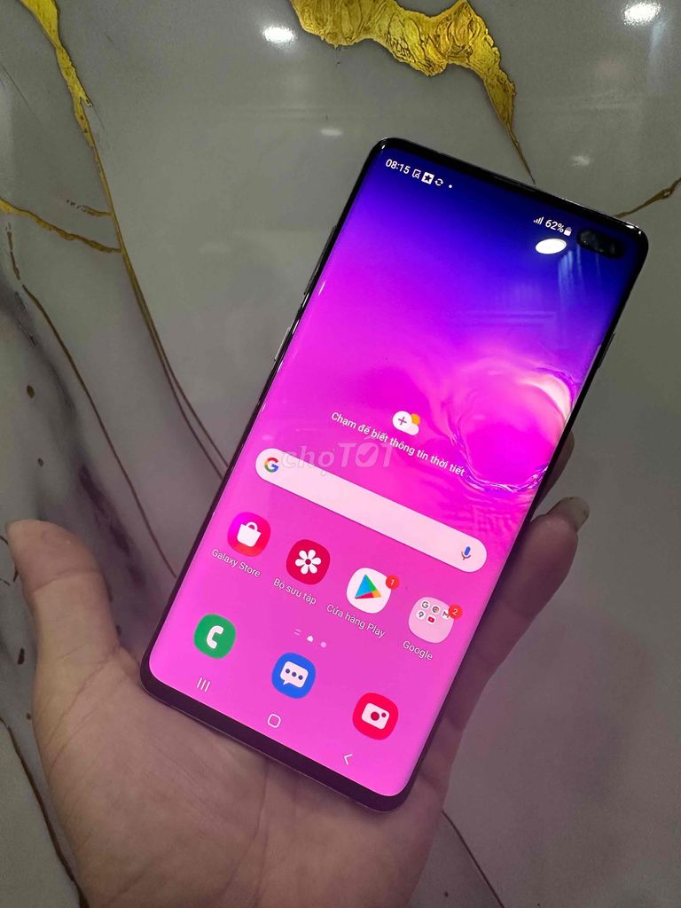 Samsung Galaxy S10 Plus Đen zin chính hãng. Mua bán Điện thoại tại Quận 6 Tp Hồ Chí Minh được đăng bởi Thiên Long hình 1