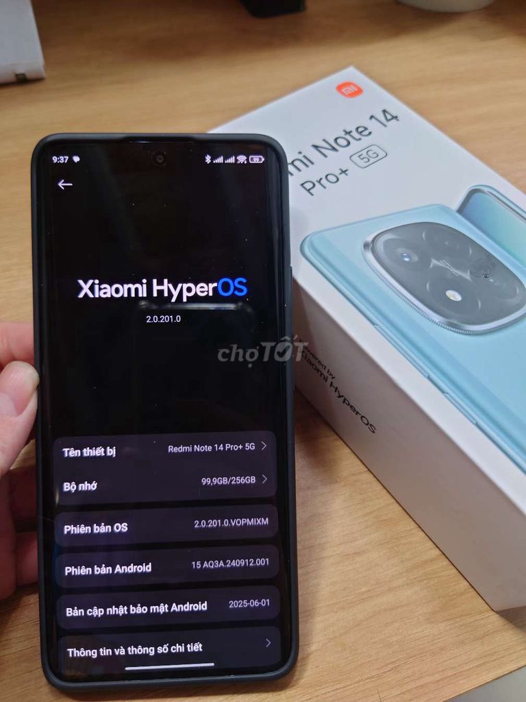 Xiaomi Redmi Note 14 Pro Plus 5G 256GB Đen. Mua bán Điện thoại tại Huyện Hóc Môn Tp Hồ Chí Minh được đăng bởi Phúc Cừu hình 1
