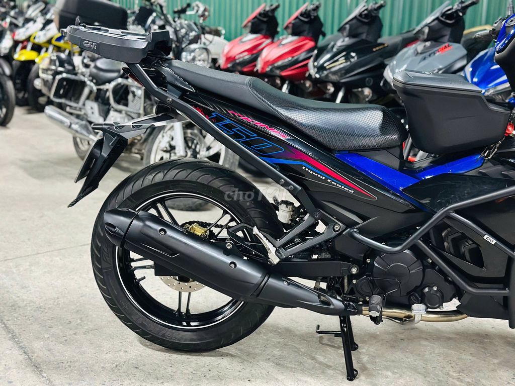 XE MÁYTHANH TÙNG_EXCITER 150 XANH GP ĐÈN LED ZIN. Mua bán Xe máy tại Quận Nam Từ Liêm Hà Nội được đăng bởi THANH TÙNG hình 3