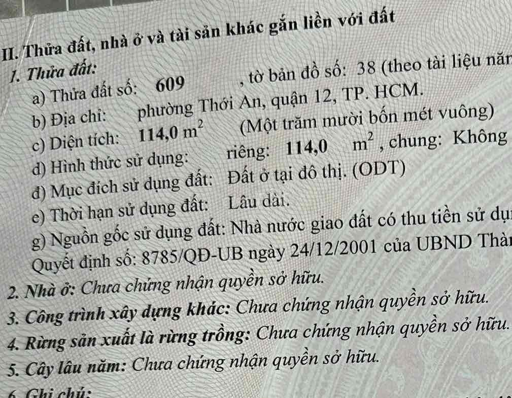 CHÍNH CHỦ CẦN BÁN GẤP GIÁ RẺ, 5,7x20, 114m2, KDC PHÚ NHUẬN