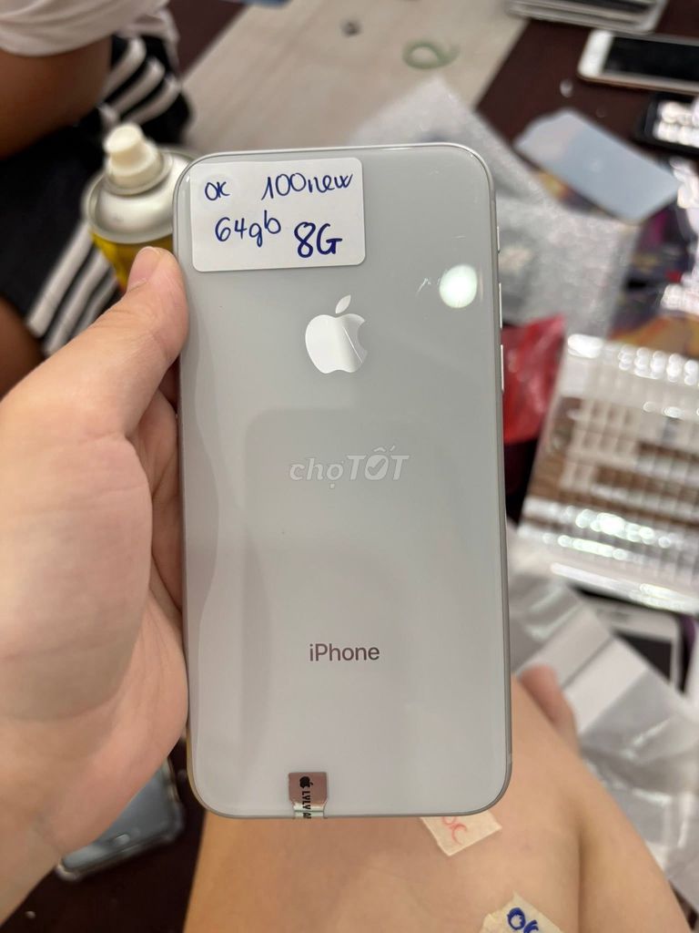 Apple iPhone 8 64GB Bạc 100% mới. Mua bán Điện thoại tại Quận 1 Tp Hồ Chí Minh được đăng bởi Hội Đồ Điện Tử hình 1