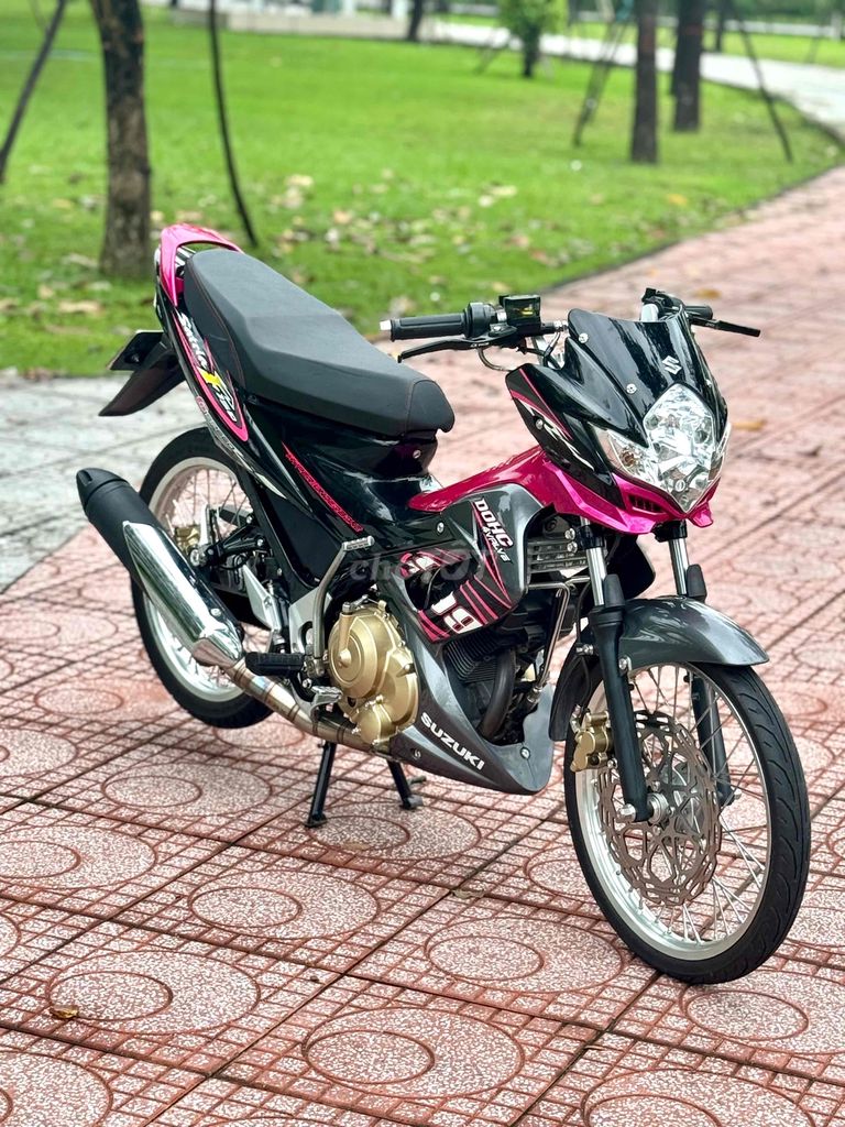 Suzuki Satria 2016 BS 62 đẹp keng. Mua bán Xe máy tại Thành phố Thủ Đức Tp Hồ Chí Minh được đăng bởi xe máy kha hoàng hình 4