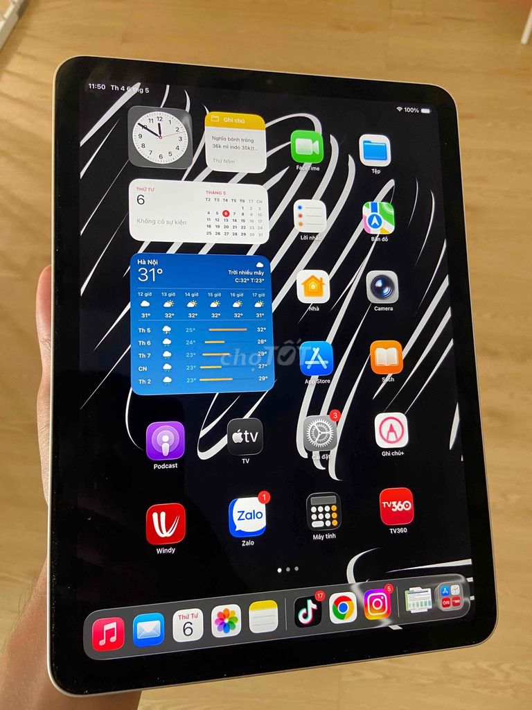 Apple iPad Air 5 M1 64GB. Mua bán Máy tính bảng tại Quận Hoàng Mai Hà Nội được đăng bởi thanh tùng hình 1