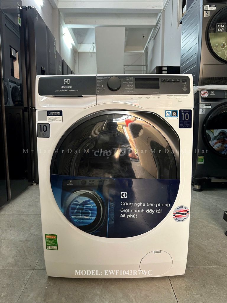 Máy giặt 700 Inverter 10kg ELECTROLUX. EWF1043R7WC. Mua bán Máy giặt tại Quận 8 Tp Hồ Chí Minh được đăng bởi Trần Thiện Đạt hình 1