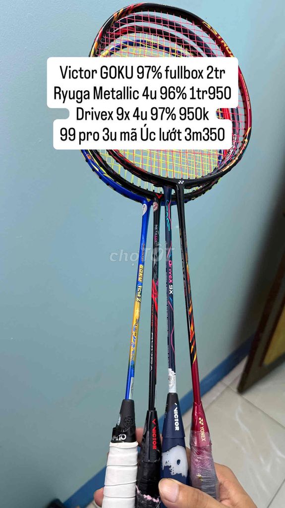 Vợt cầu lông Victor GOKU đã sử dụng 97%. Mua bán Đồ thể thao, Dã ngoại tại Huyện Hóc Môn Tp Hồ Chí Minh được đăng bởi Thảo hình 1
