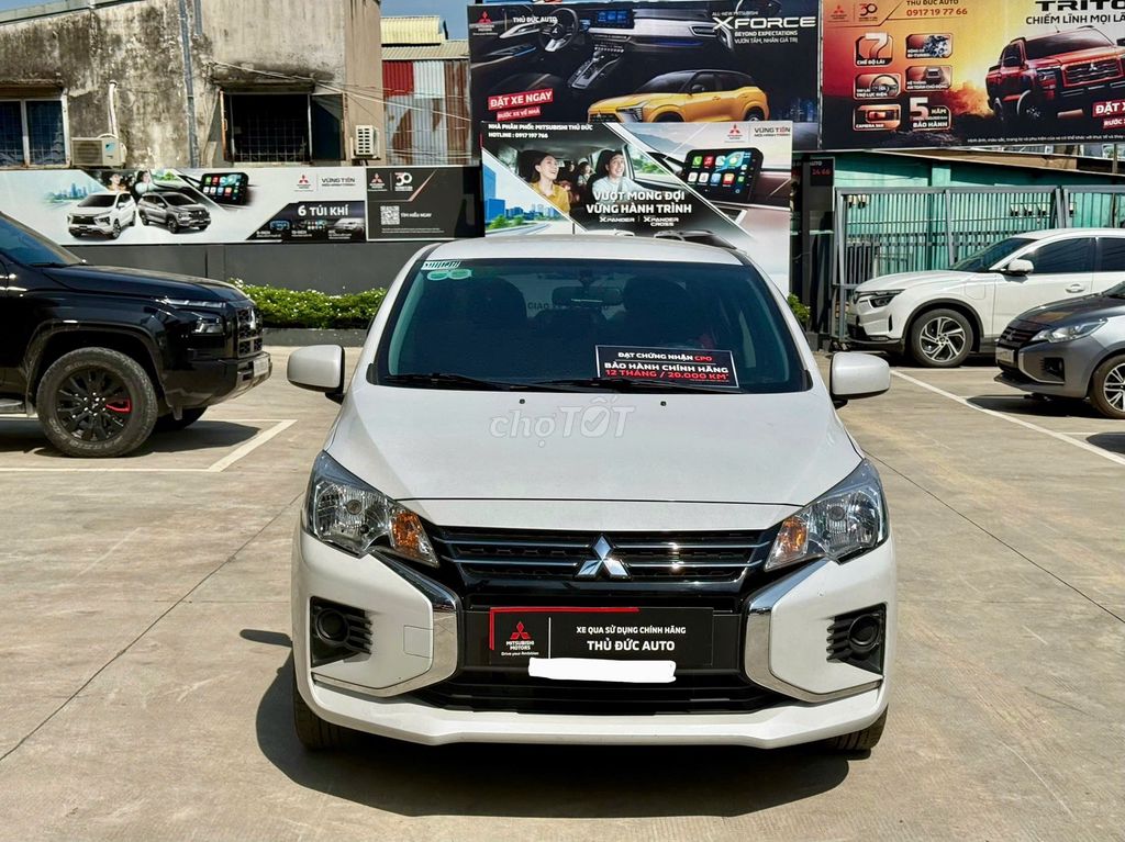 Mitsubishi Attrage MT 2024 Trắng 32000 km. Mua bán Ô tô tại Thành phố Thủ Đức Tp Hồ Chí Minh được đăng bởi Mitsubishi Chính Hãng hình 3