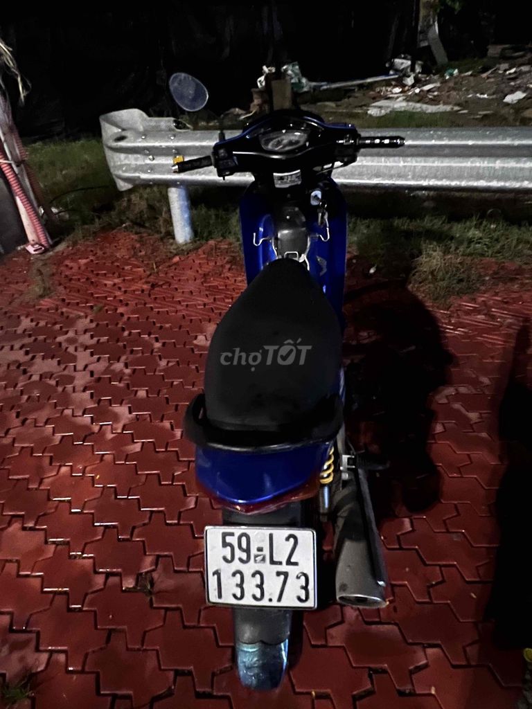 Синие номера автомобилей Honda Wave 2008