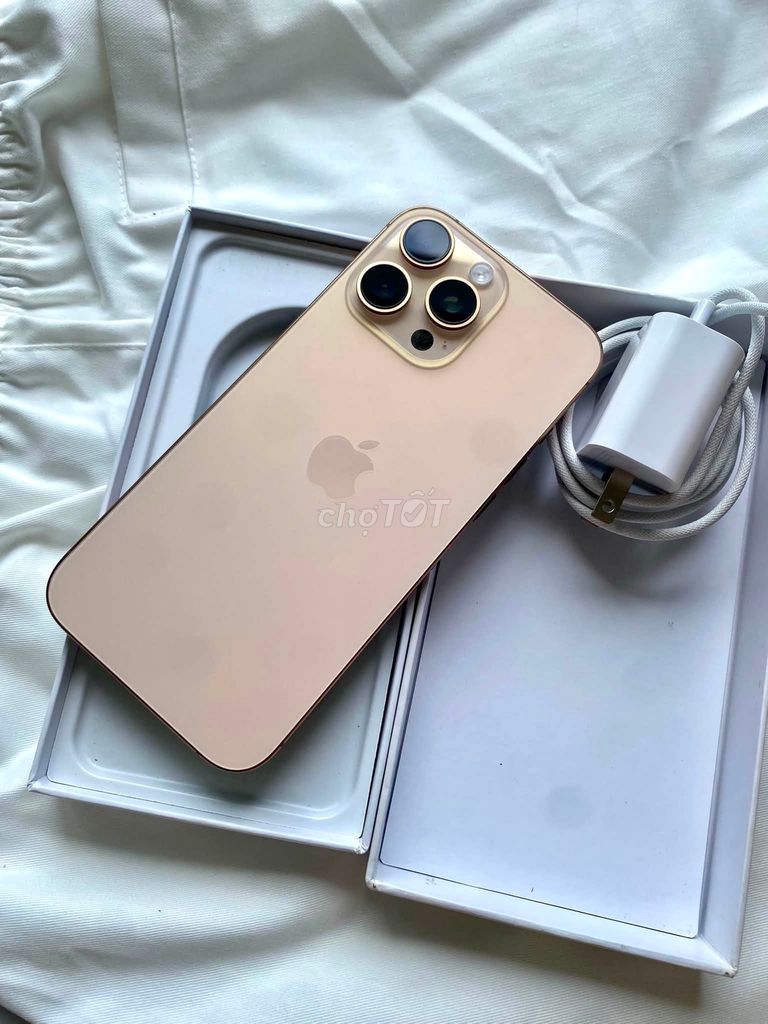 Apple iPhone 16 Pro Max 256GB Vàng. Mua bán Điện thoại tại Quận 1 Tp Hồ Chí Minh được đăng bởi Hội Đồ Điện Tử hình 1