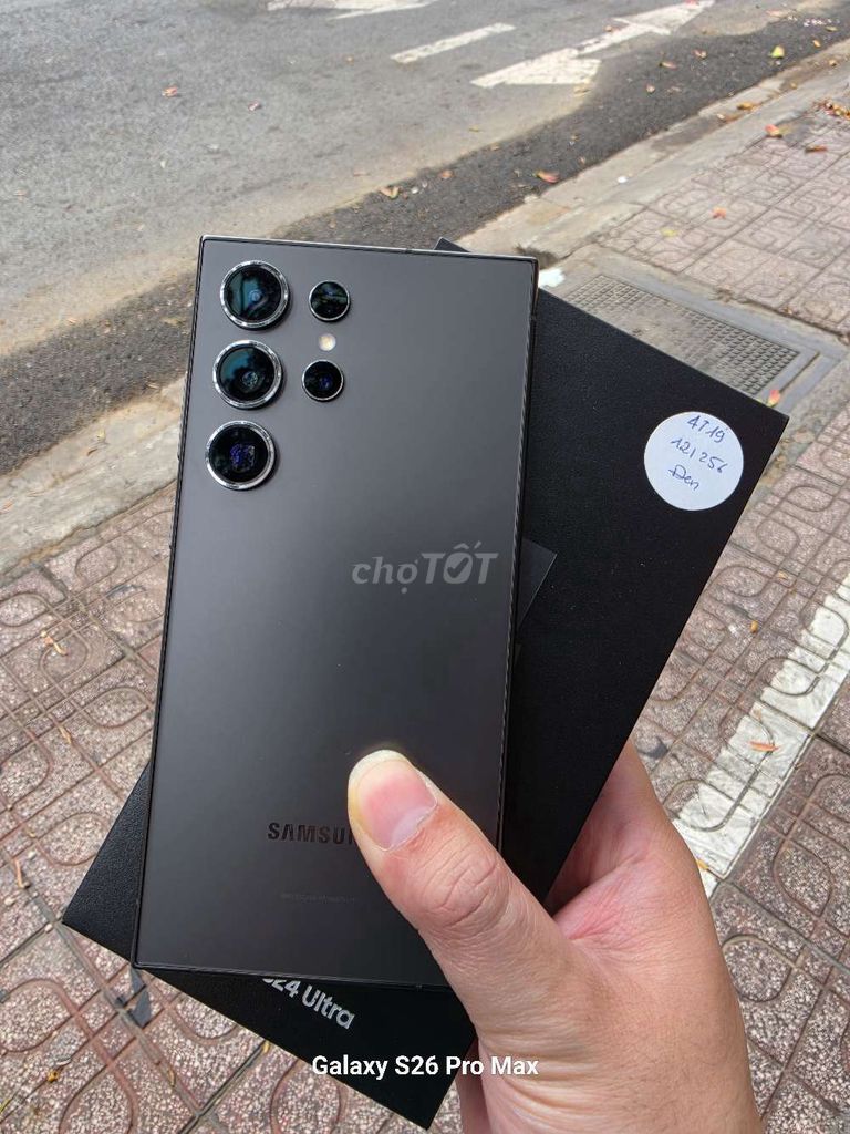 Samsung S24 Ultra 256GB Đen Care+6/2027. Mua bán Điện thoại tại Quận 11 Tp Hồ Chí Minh được đăng bởi Andy Lau hình 1