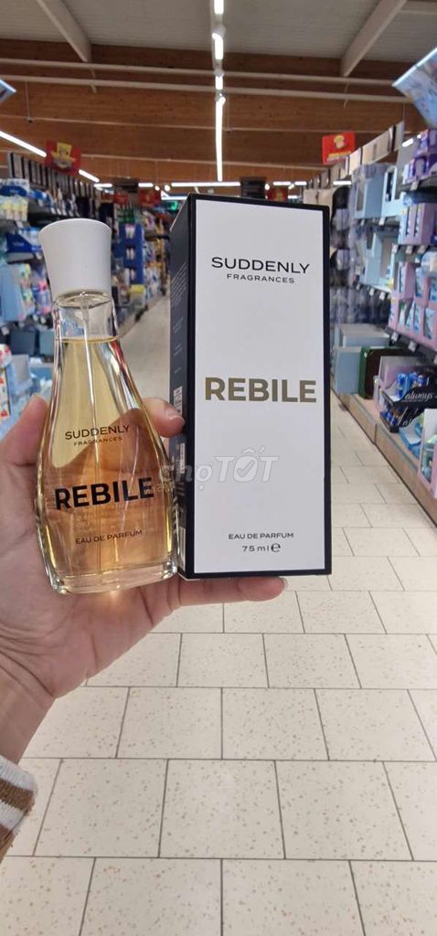 Nước hoa new nội địa PHÁP Rebile 75ML. Mua bán Nước hoa tại Quận Tân Bình Tp Hồ Chí Minh được đăng bởi Thuỳ Trang hình 1