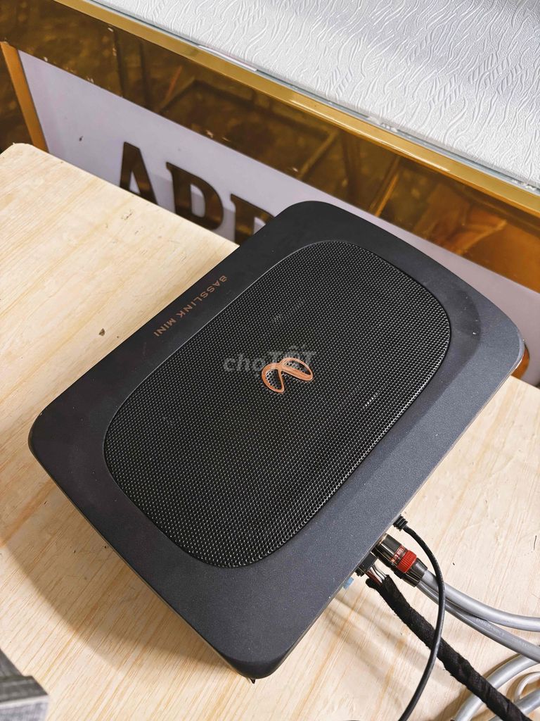 Loa sub gầm ô tô Infinity Basslink Mini Đen. Mua bán Tivi, Âm thanh tại Quận 5 Tp Hồ Chí Minh được đăng bởi Nguyên hình 1
