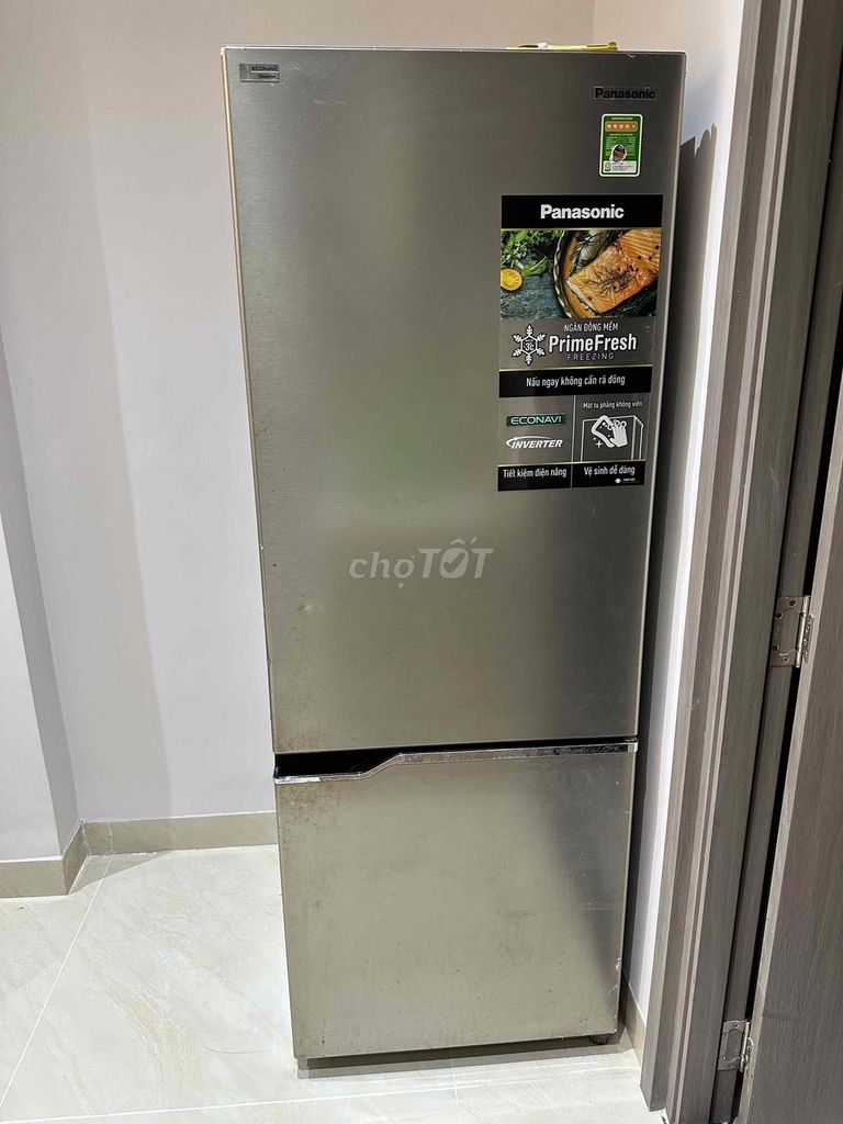 Tủ lạnh Panasonic NR-BV328 Inverter Bạc. Mua bán Tủ lạnh tại Quận 7 Tp Hồ Chí Minh được đăng bởi Khánh Huỳnh hình 1