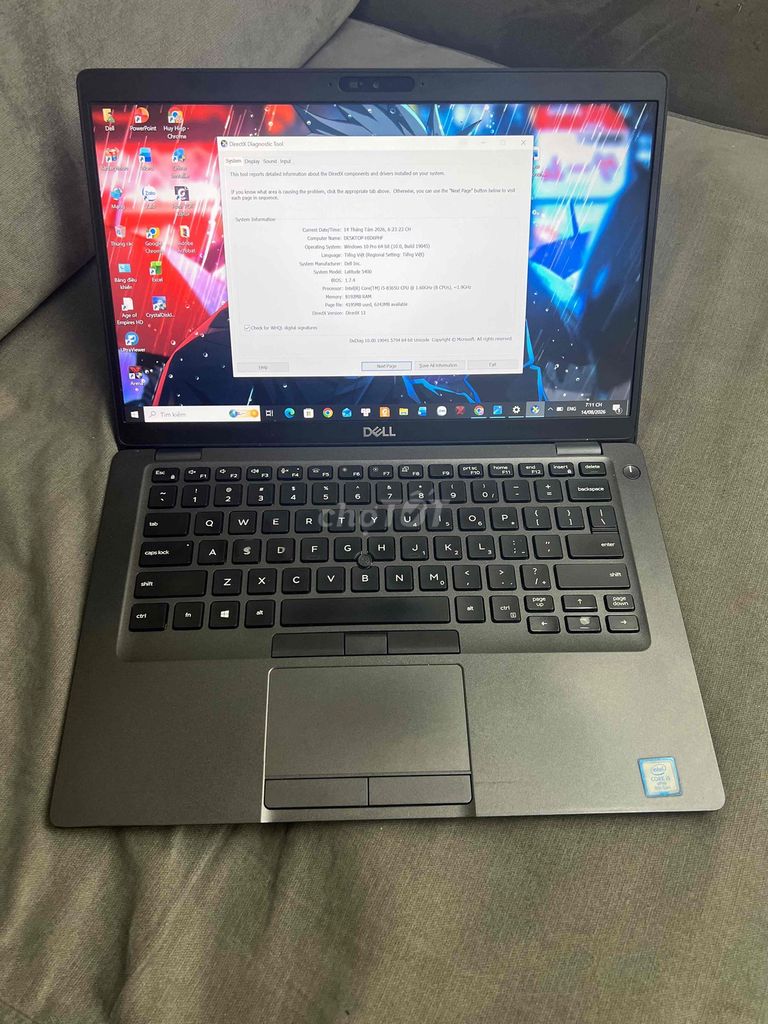 Dell Latitude 5400 i5-8365U FHD Cảm ứng 8GB/256GB. Mua bán Laptop tại Quận Đống Đa Hà Nội được đăng bởi HQ Computer hình 1