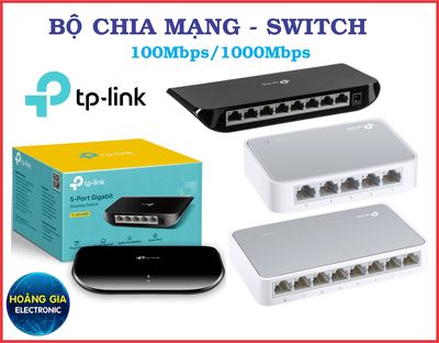 Bộ chia mạng - Switch TP-Link 1.0Gbps 5 - 8 port