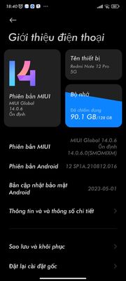 Xiaomi Redmi Note 12 Pro 5G 8/128GB. Mua bán Điện thoại tại Quận Cẩm Lệ Đà Nẵng được đăng bởi Huỳnh Tấn Thành