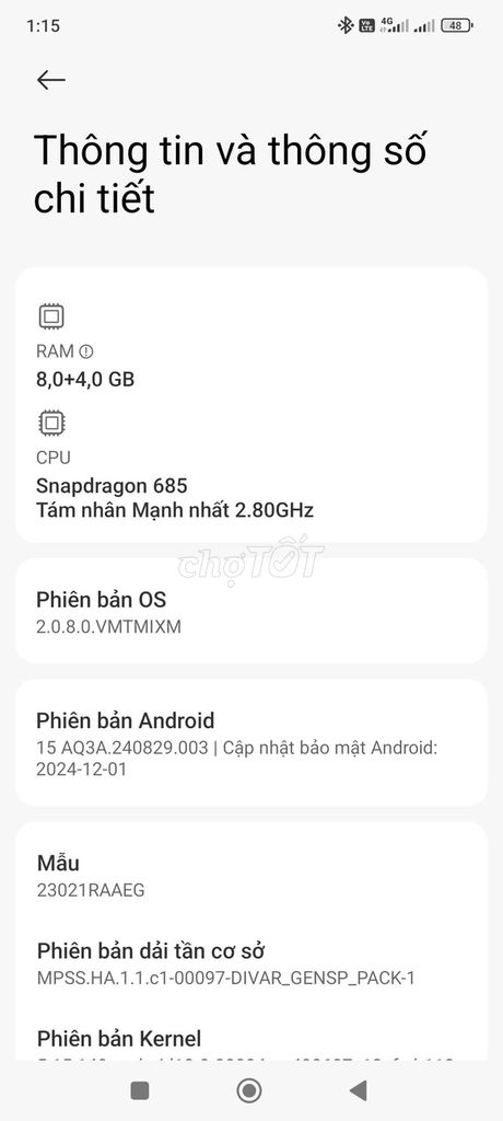 Xiaomi Redmi Note 12 128GB - Máy đẹp, giá rẻ