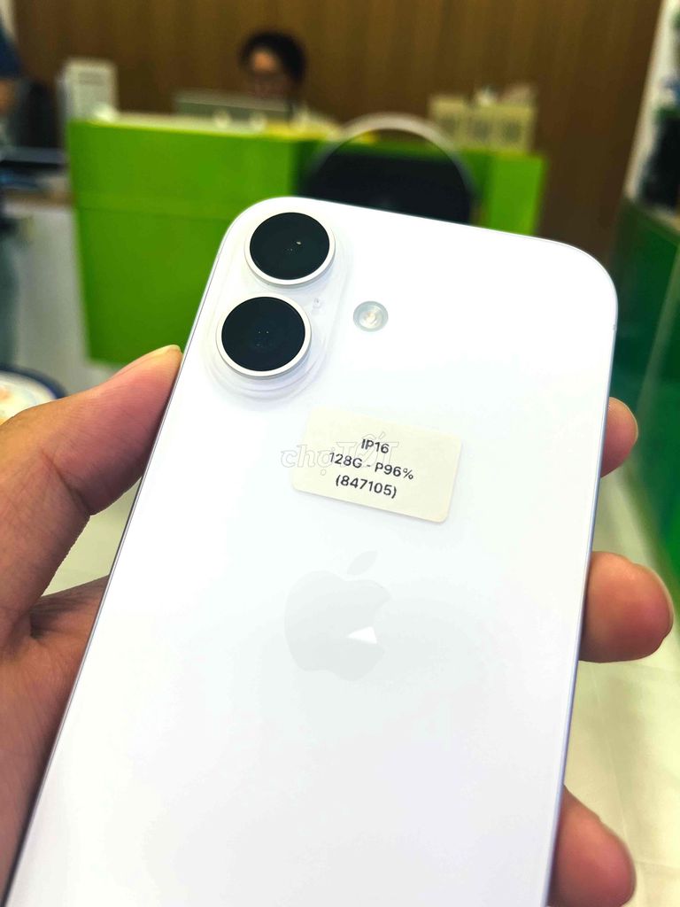 Apple iPhone 16 128GB Trắng. Mua bán Điện thoại tại Quận Ngô Quyền Hải Phòng được đăng bởi lê thanh thuỷ hình 1