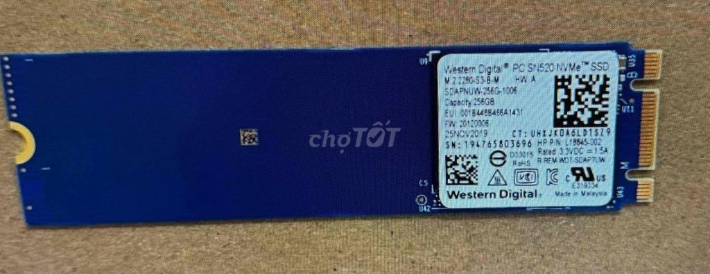 bán 4 ssd nvme 256. Mua bán Linh kiện (RAM, Card...) tại Thành phố Thủ Đức Tp Hồ Chí Minh được đăng bởi thaonguyen hình 1