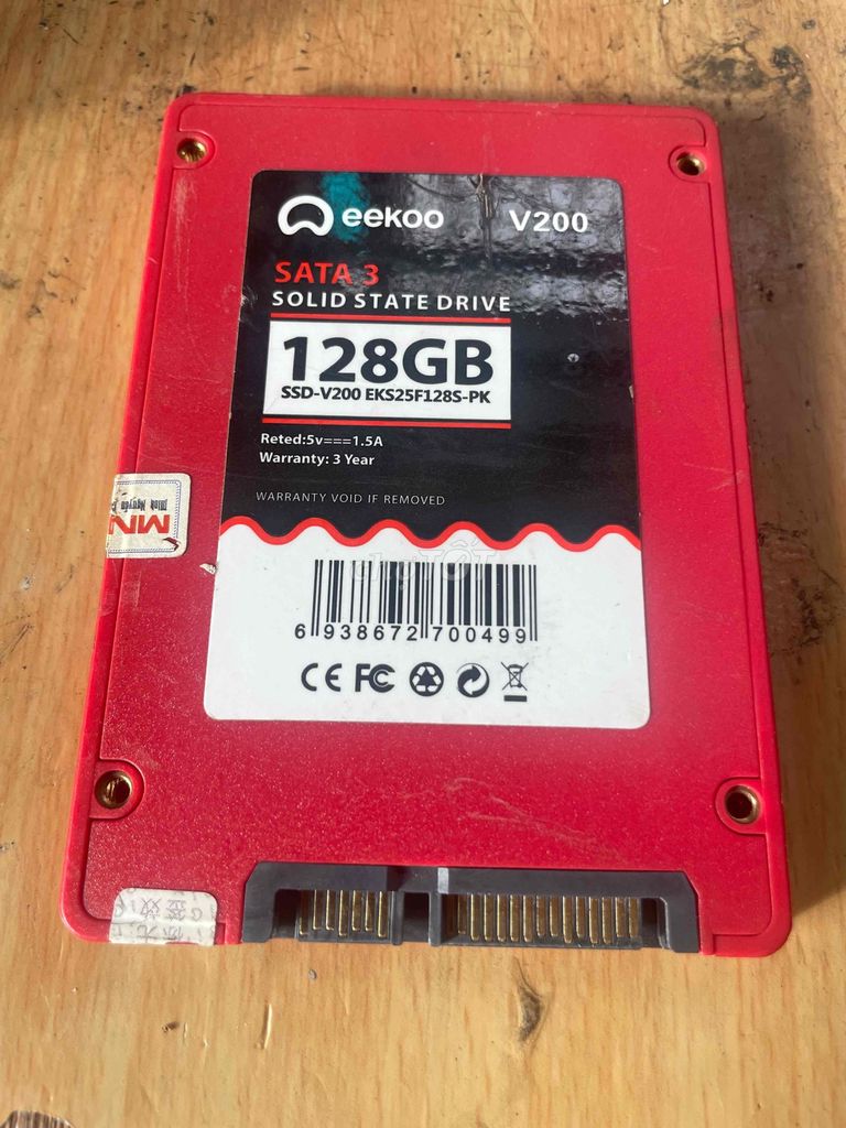 Ổ cứng SSD Eekoo V200 128GB SATA 3 Đỏ. Mua bán Linh kiện (RAM, Card...) tại Quận Tân Bình Tp Hồ Chí Minh được đăng bởi nguyen hai trieu hình 1