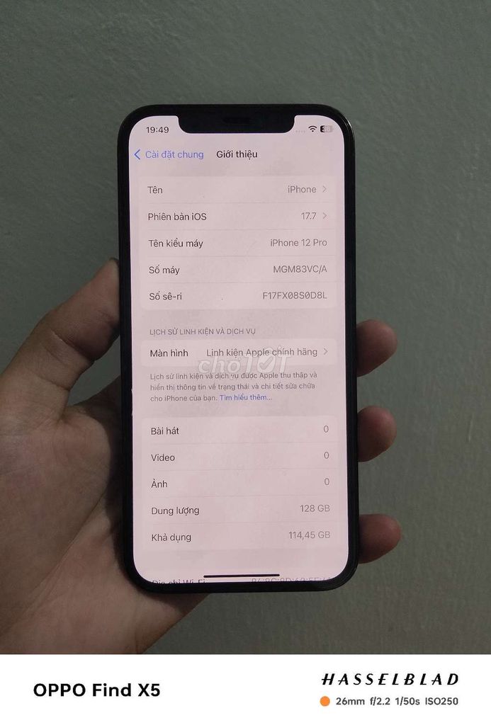 iPhone 12 Pro 128GB Full chức năng.