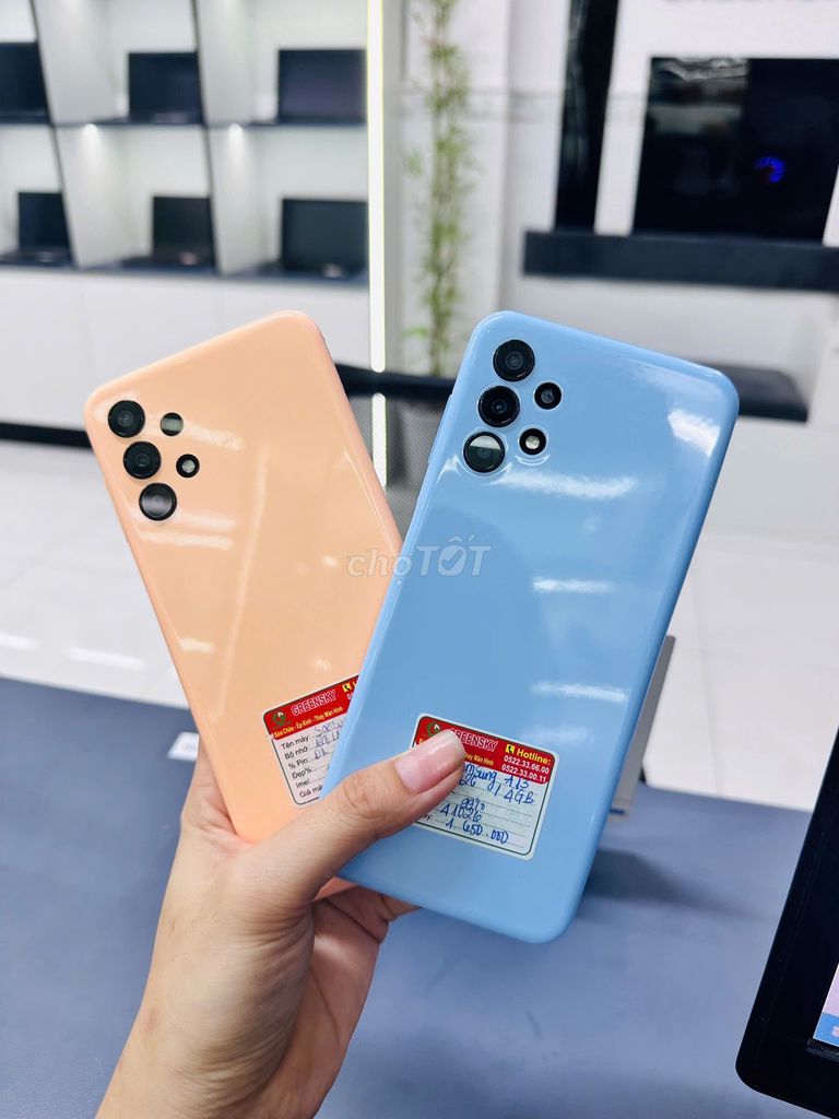 Samsung Galaxy A13 |128/4GB | Cam Đào & Xanh. Mua bán Điện thoại tại Quận Ninh Kiều Cần Thơ được đăng bởi Greenskytech hình 1