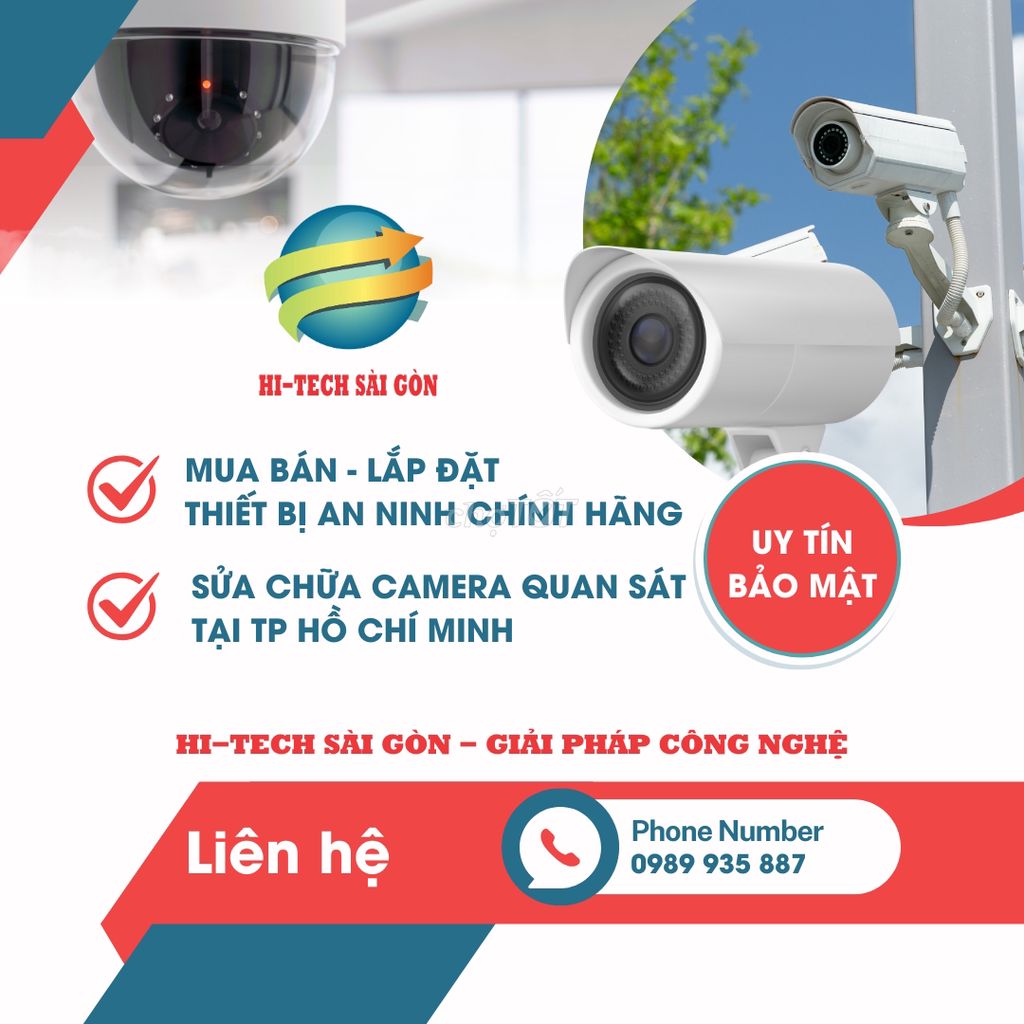 SỬA CHỮA - LẮP ĐẶT CAMERA TẠI NHÀ QUẬN 12