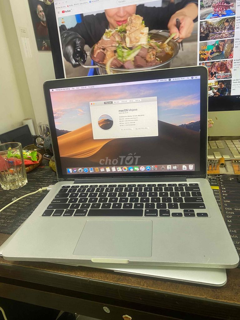 Apple Macbook Pro 2014 i5 8GB/128GB Bạc. Mua bán Laptop tại Quận Hoàng Mai Hà Nội được đăng bởi Mac98 hình 1