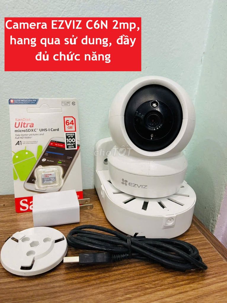 Camera an ninh EZVIZ C6N 2MP Trắng cũ. Mua bán Máy ảnh, Máy quay tại Quận Bắc Từ Liêm Hà Nội được đăng bởi Nam  hình 1