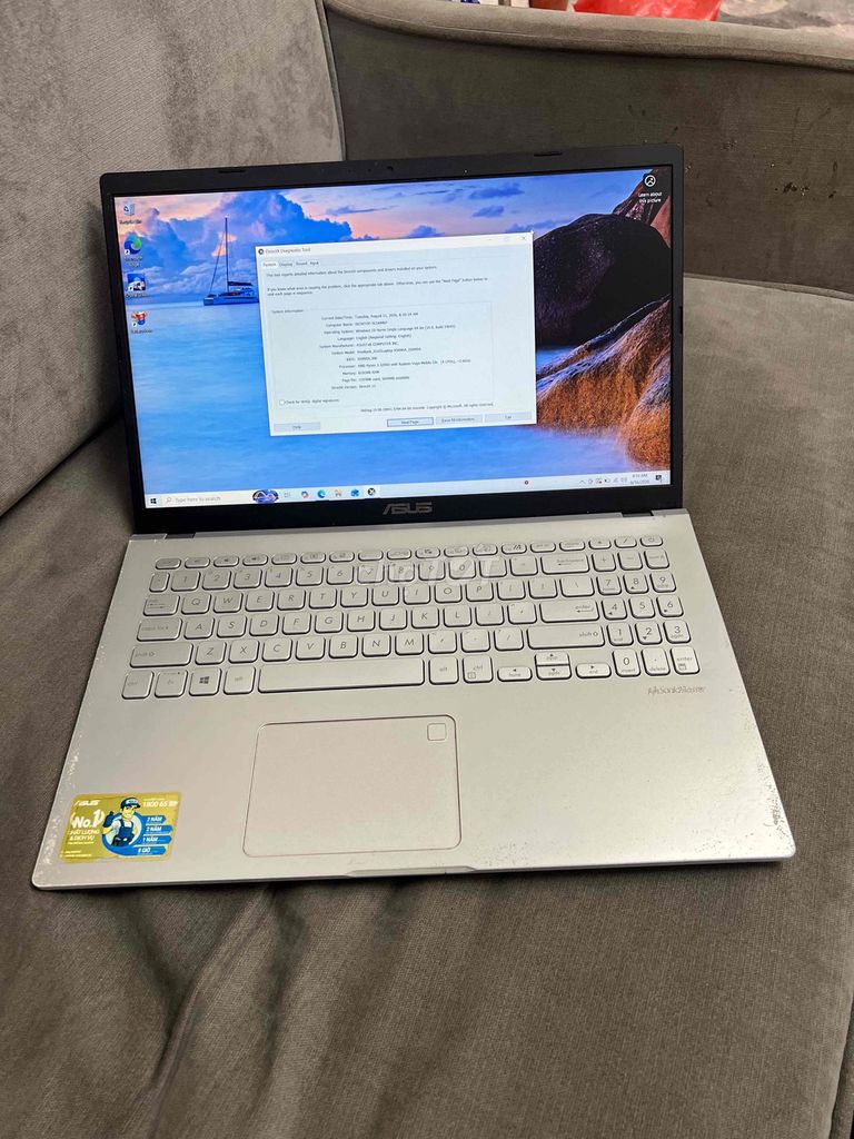 Asus VivoBook Ryzen 3 3200U 8GB/256GB Bạc. Mua bán Laptop tại Quận Đống Đa Hà Nội được đăng bởi HQ Computer hình 1