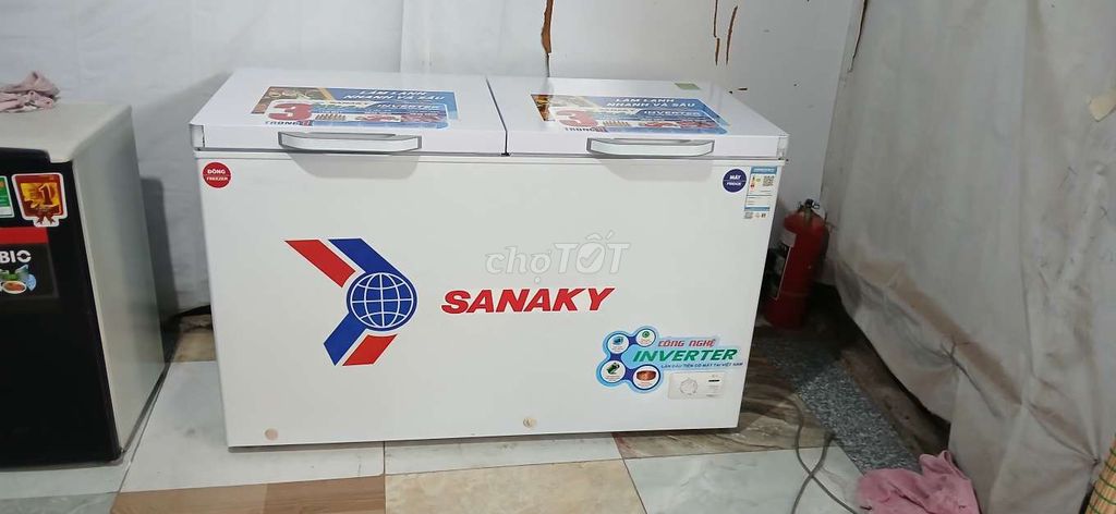 Tủ đông Sanaky 400L Inverter Trắng. Mua bán Tủ lạnh tại Quận Tân Phú Tp Hồ Chí Minh được đăng bởi Anh Lộc hình 1