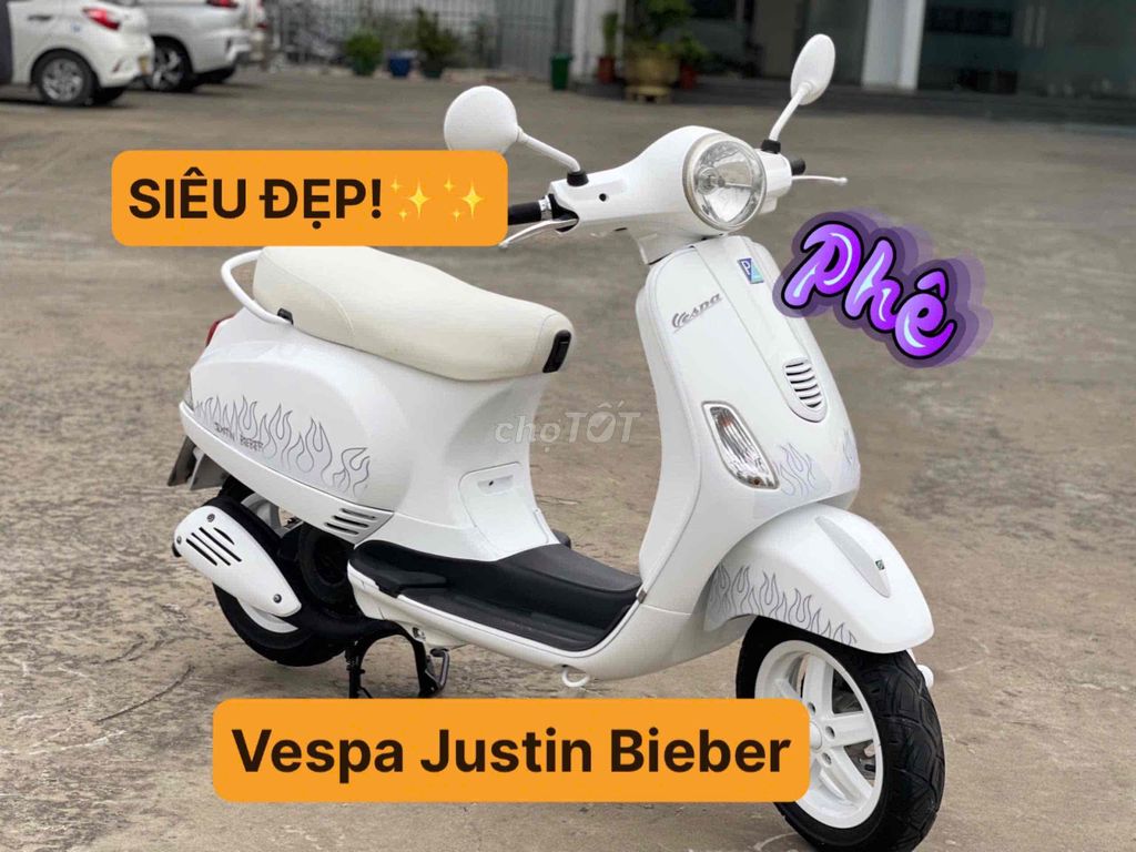 [BẢN ĐẶC BIỆT] 🚘 💘 Vespa Justin Bieber 💘 SIÊU ĐẸP💘