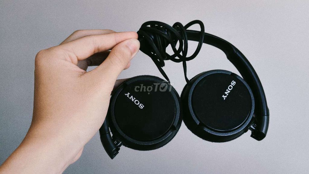 Tai nghe Sony có dây Đen cách âm tốt. Mua bán Tivi, Âm thanh tại Quận Ngũ Hành Sơn Đà Nẵng được đăng bởi dang tunglam hình 1