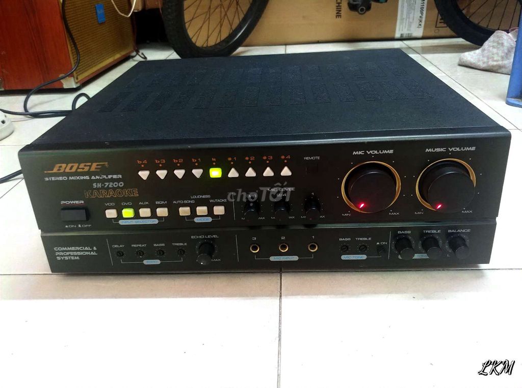 Amply karaoke Bose SH-7200 Đen. Mua bán Tivi, Âm thanh tại Quận 11 Tp Hồ Chí Minh được đăng bởi A Sáng hình 1