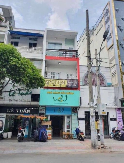 NC MỞ SPA TIỆM NAIL MT Lê Thị Riêng, Q1. Dt: 4x16m, Kc: trệt 2 lầu